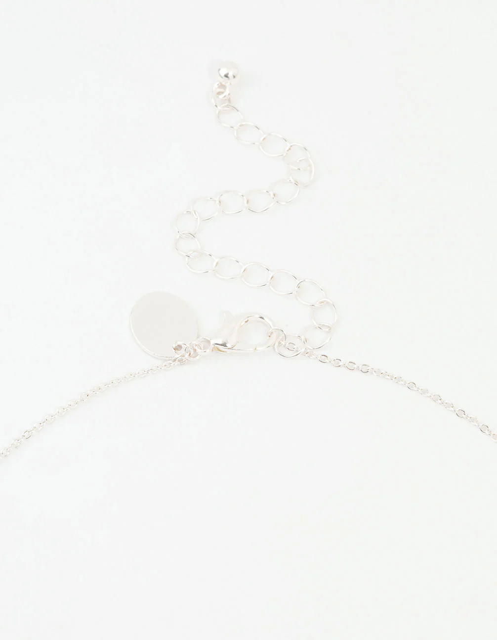 Silver Bling Bow Neckalce - Image 5