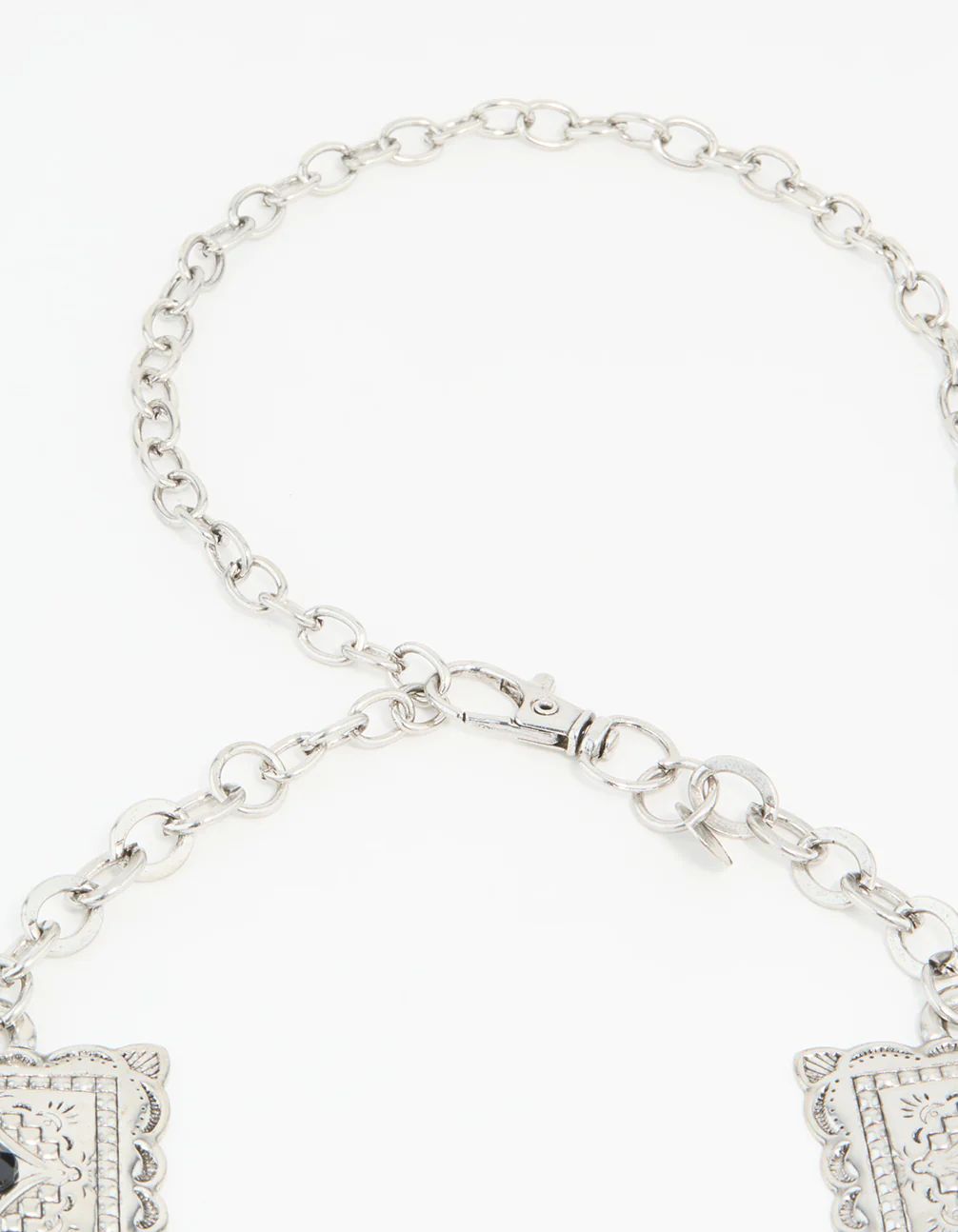 Silver Bohemian Square & Cross Belt - Image 3