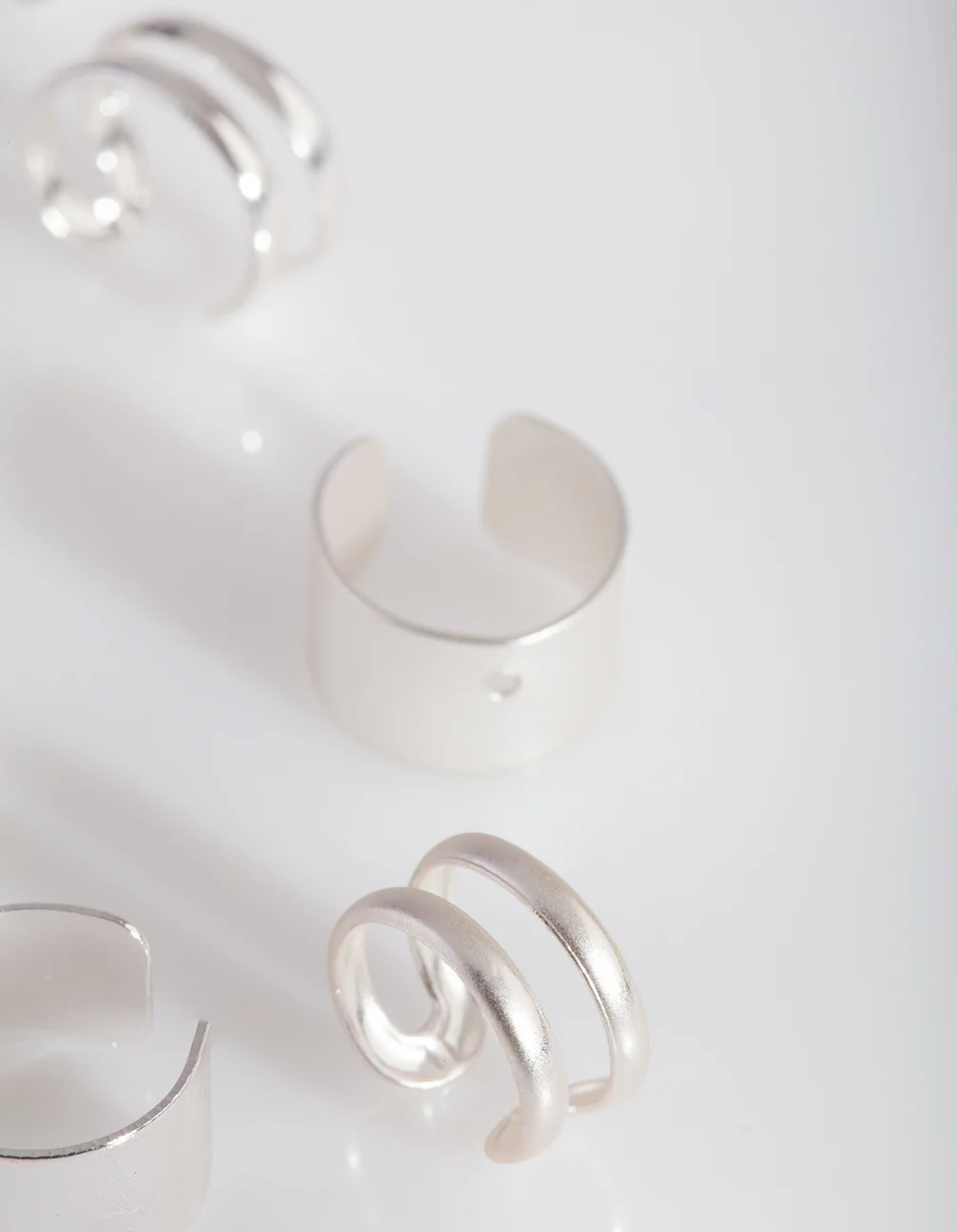 Silver Open Ear Cuff Pack - Image 2