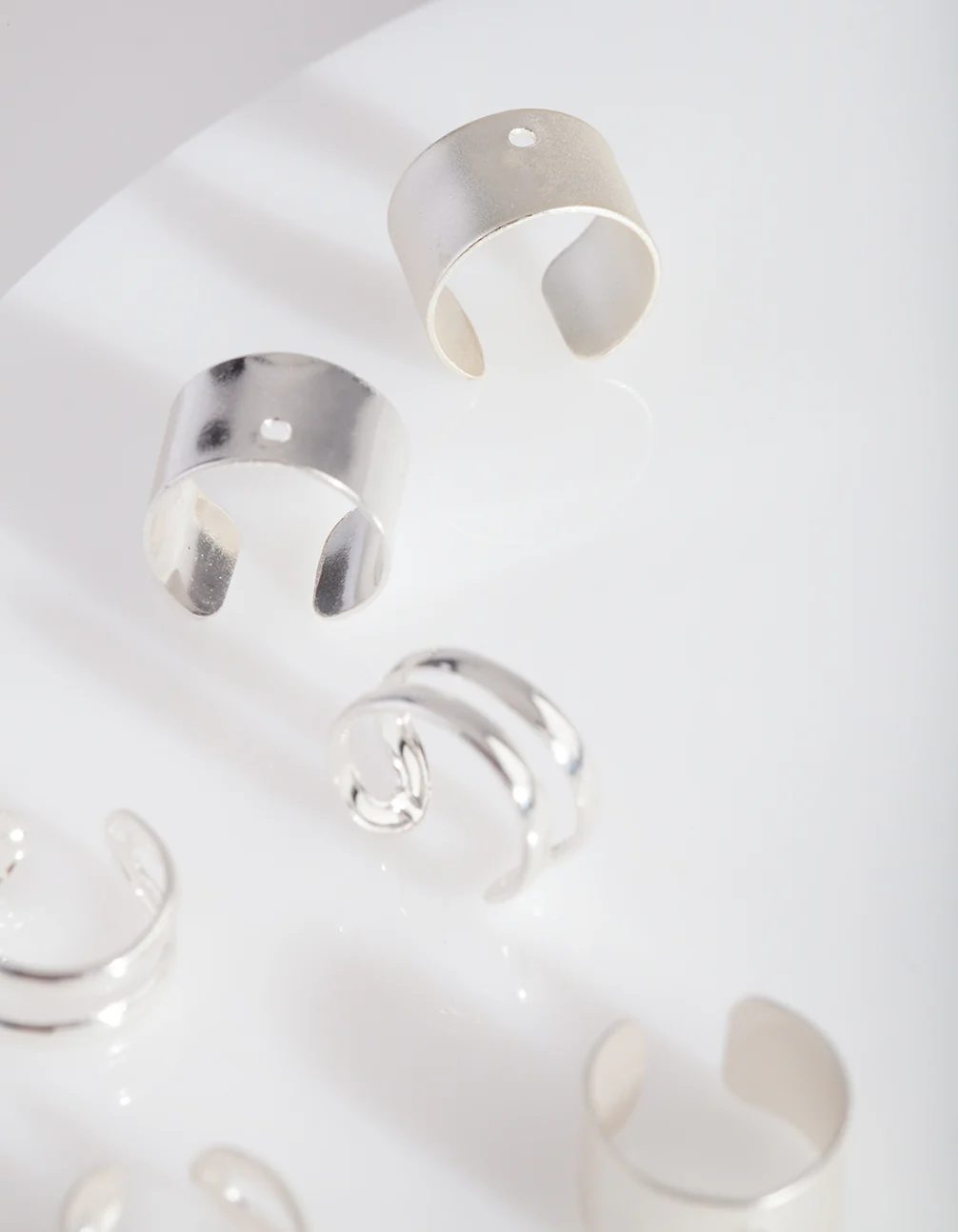 Silver Open Ear Cuff Pack - Image 3