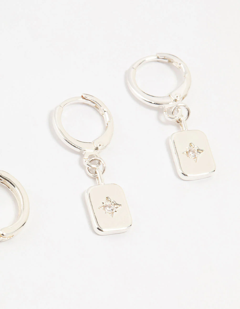 Silver Plated Celestial Plate Earrings 6-Pack - Image 8