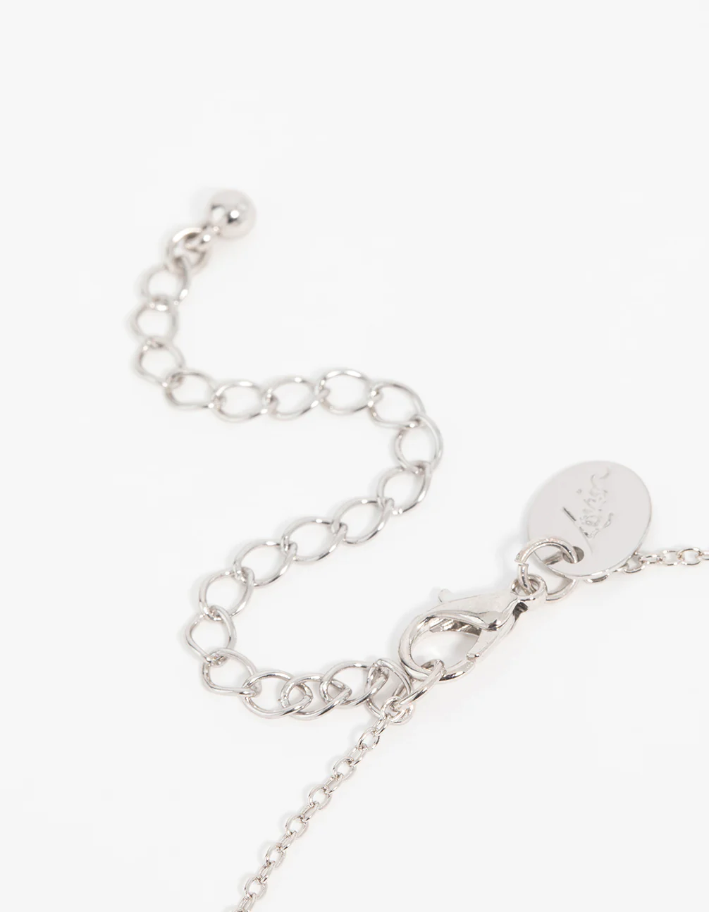 Silver Cross Station Y-Necklace - Image 5