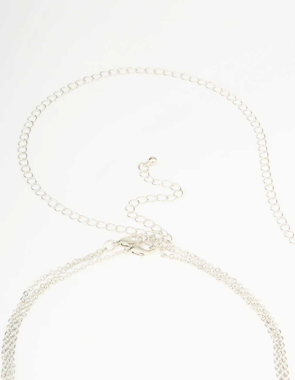 Silver Cubic Zirconia Body Chain - Image 3