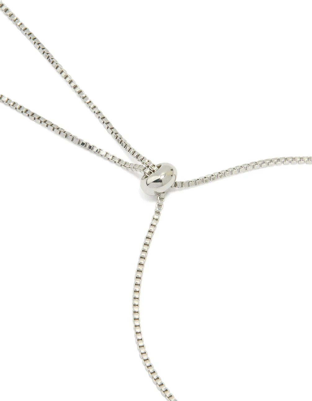 Silver Cubic Zirconia Circle Toggle Bracelet - Image 5