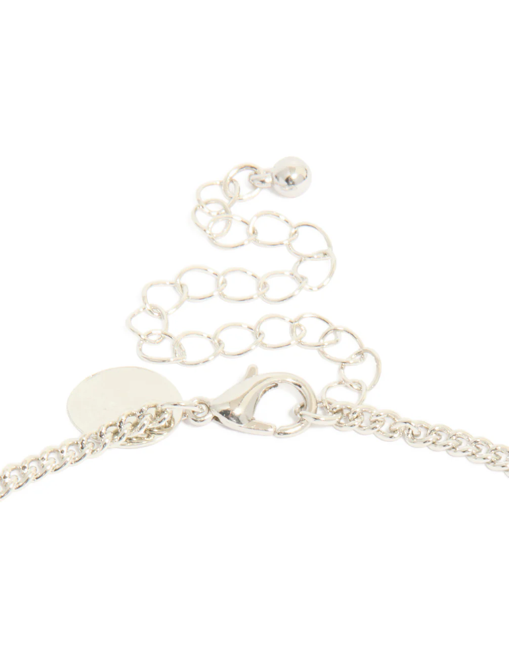 Silver Cubic Zirconia Dazzle Necklace & Earrings Set - Image 3