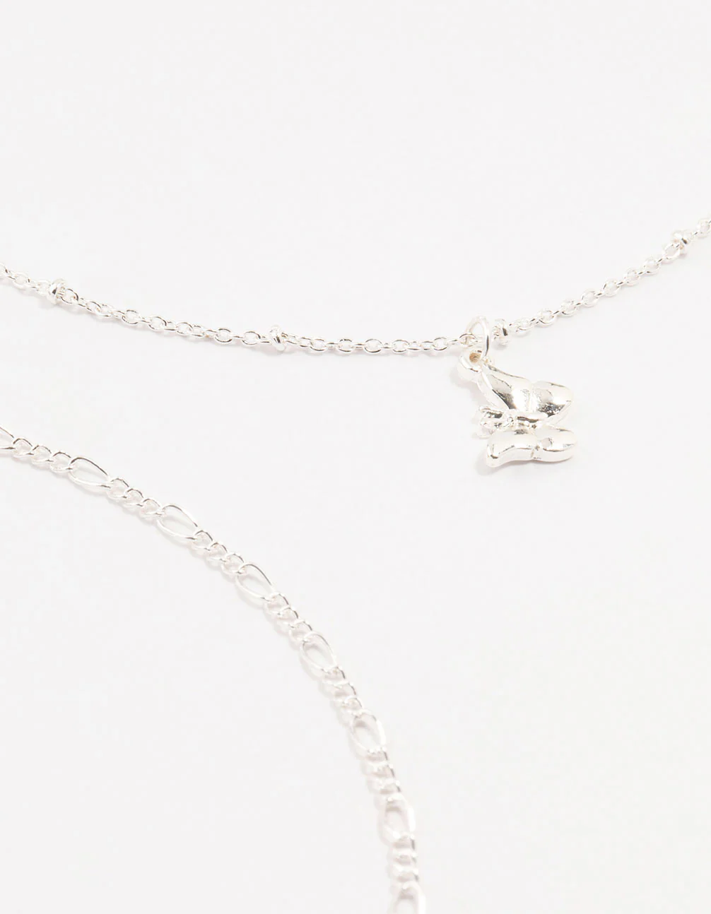 Silver Cupchain Butterfly Chokers 3-Pack - Image 2
