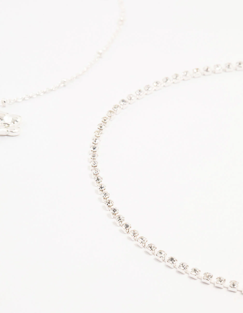 Silver Cupchain Butterfly Chokers 3-Pack - Image 3