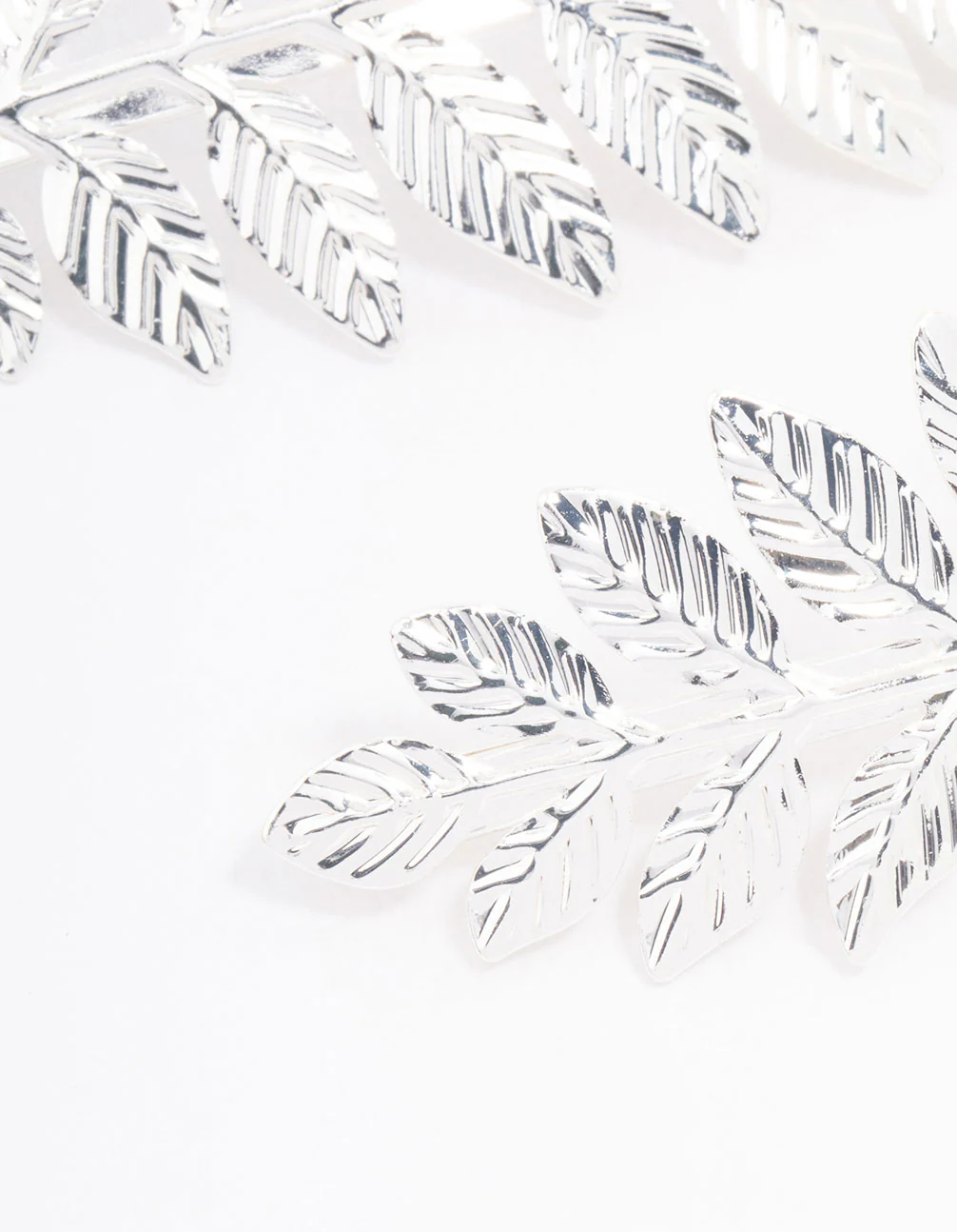 Silver Detailed Vine Hair Clip Pack - Image 3