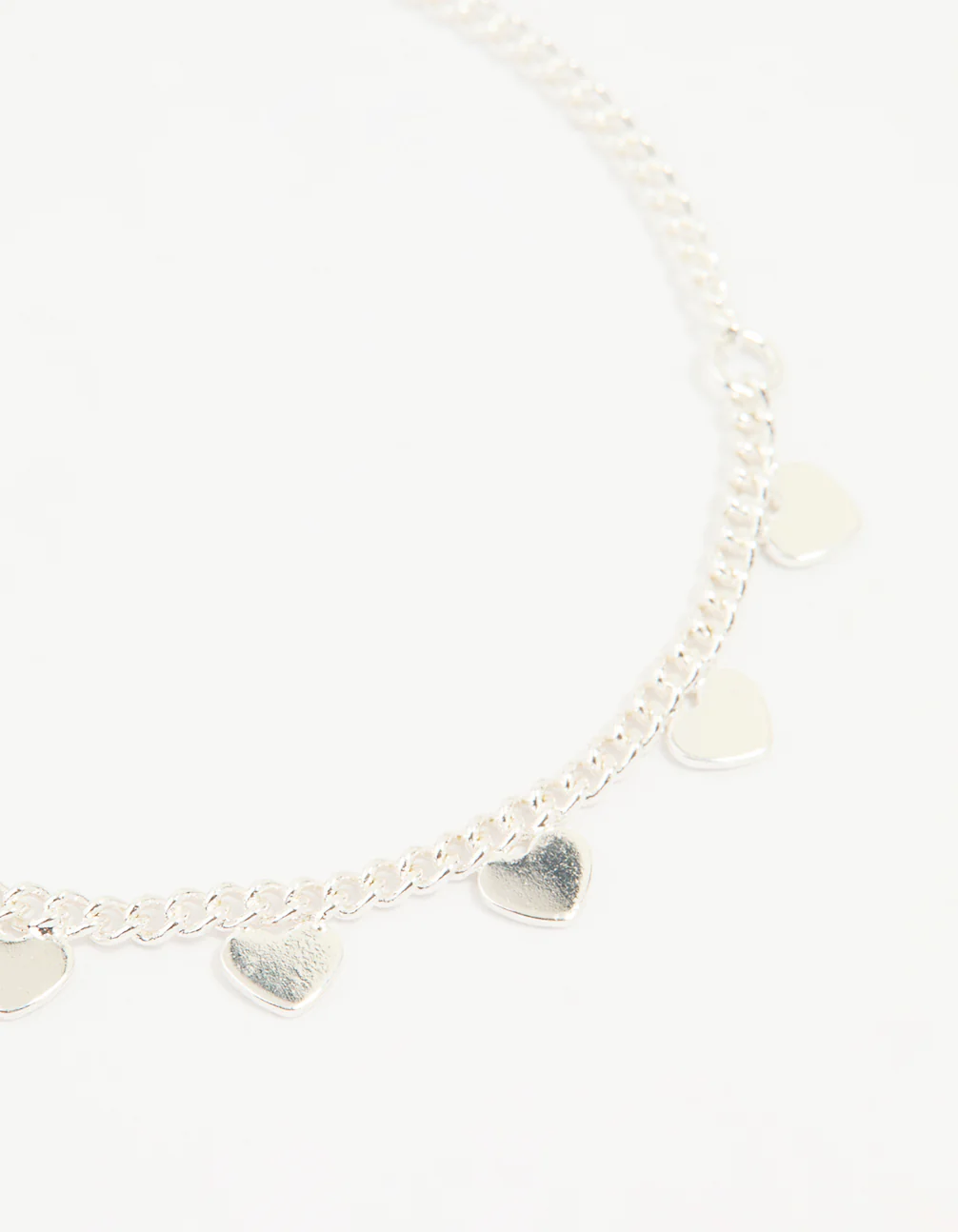 Silver Diamante Bow & Heart Bracelets 3-Pack - Image 2