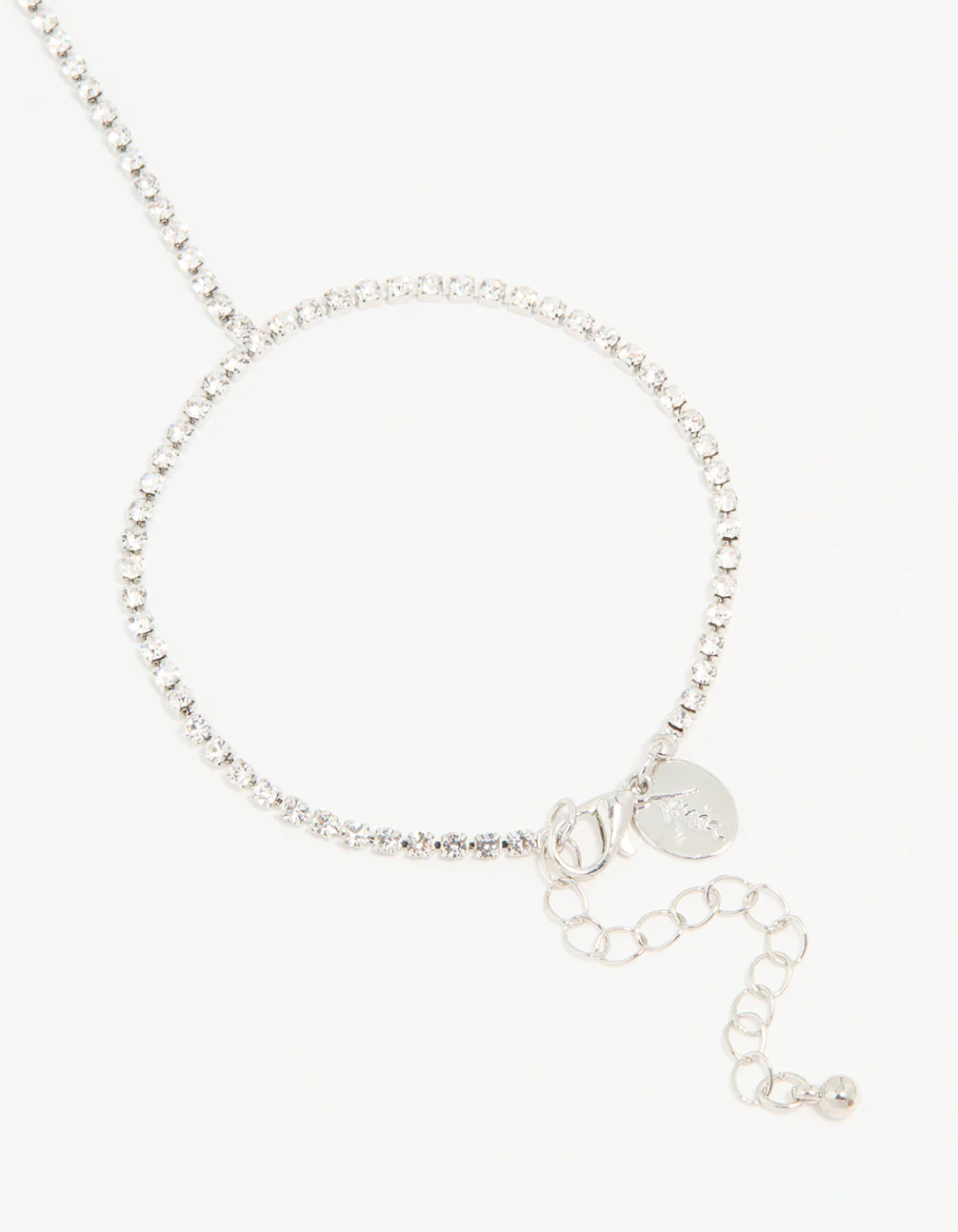 Silver Diamante Hand Chain - Image 3