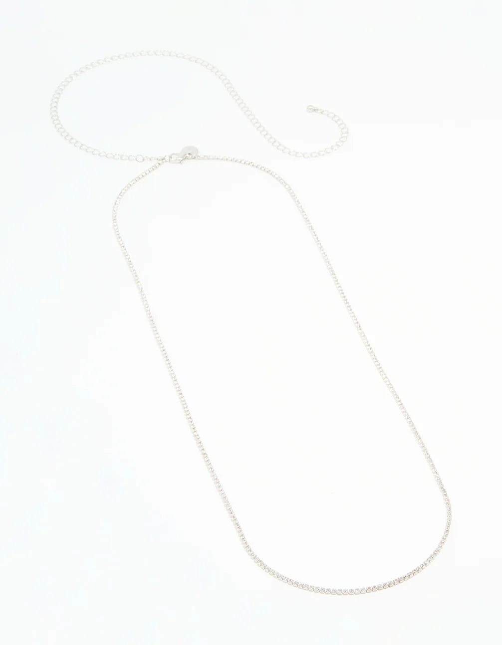 Silver Diamante Waist Chain - Image 2