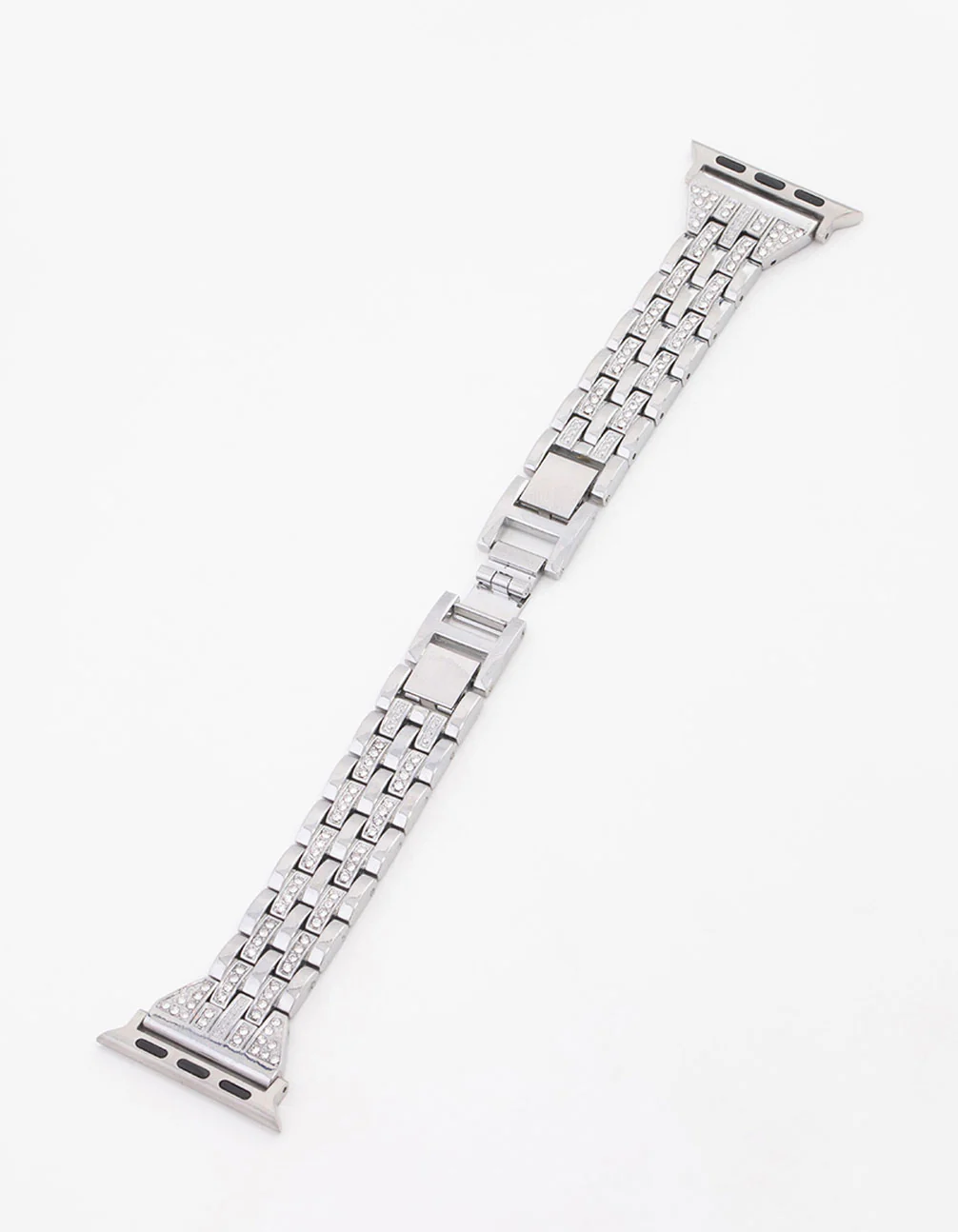 Silver Diamante Watch Strap 38/40/41 - Image 3