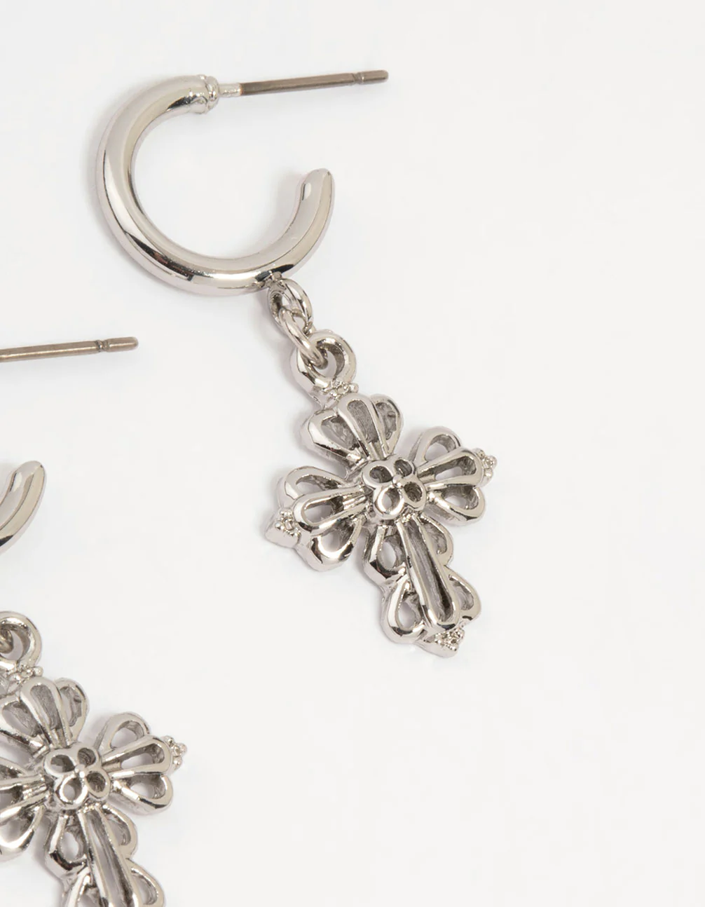 Silver Grunge Earrings 6-Pack - Image 3