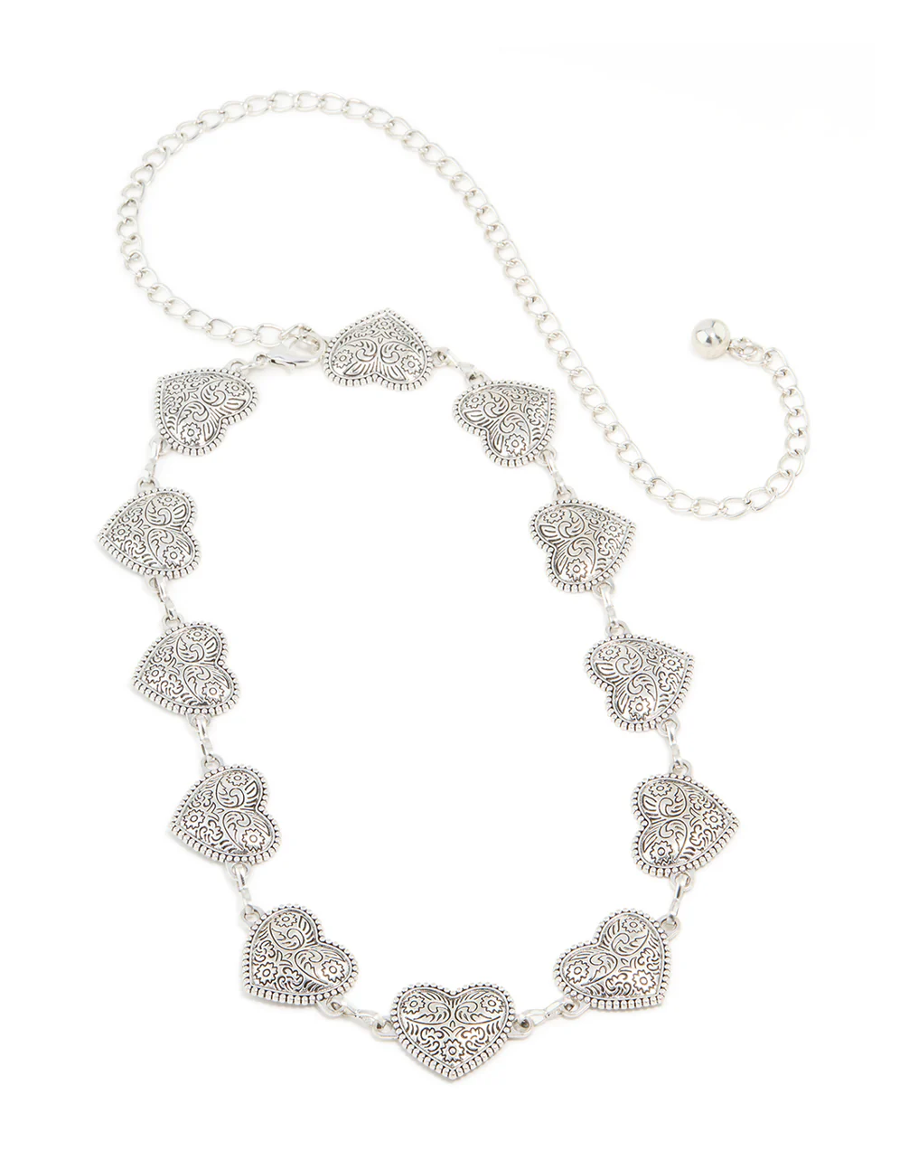 Silver Heart Western Belt - Image 2