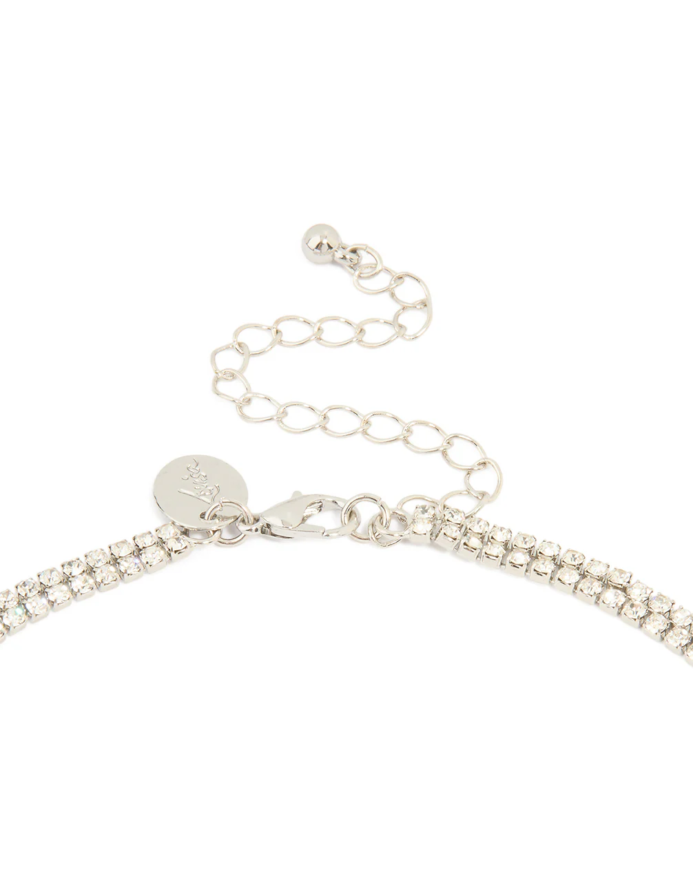 Silver Layered Y-Necklace - Image 3