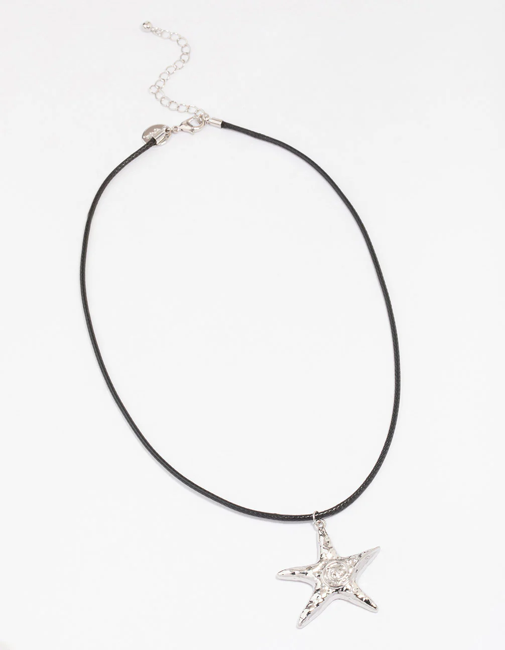 Silver Molten Starfish Necklace - Image 2