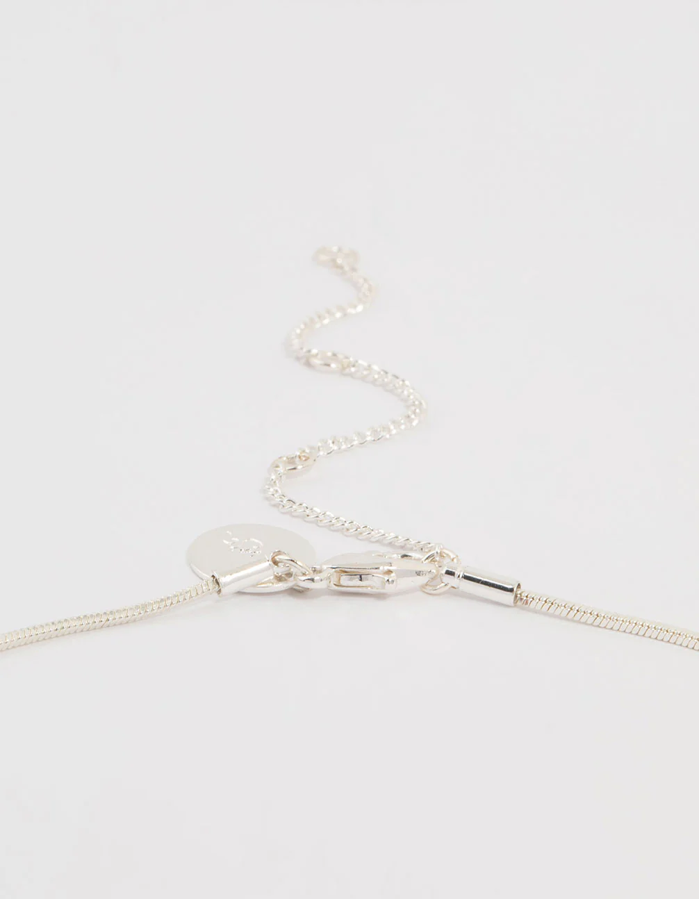 Silver Plated Heart Pendant Necklace - Image 5