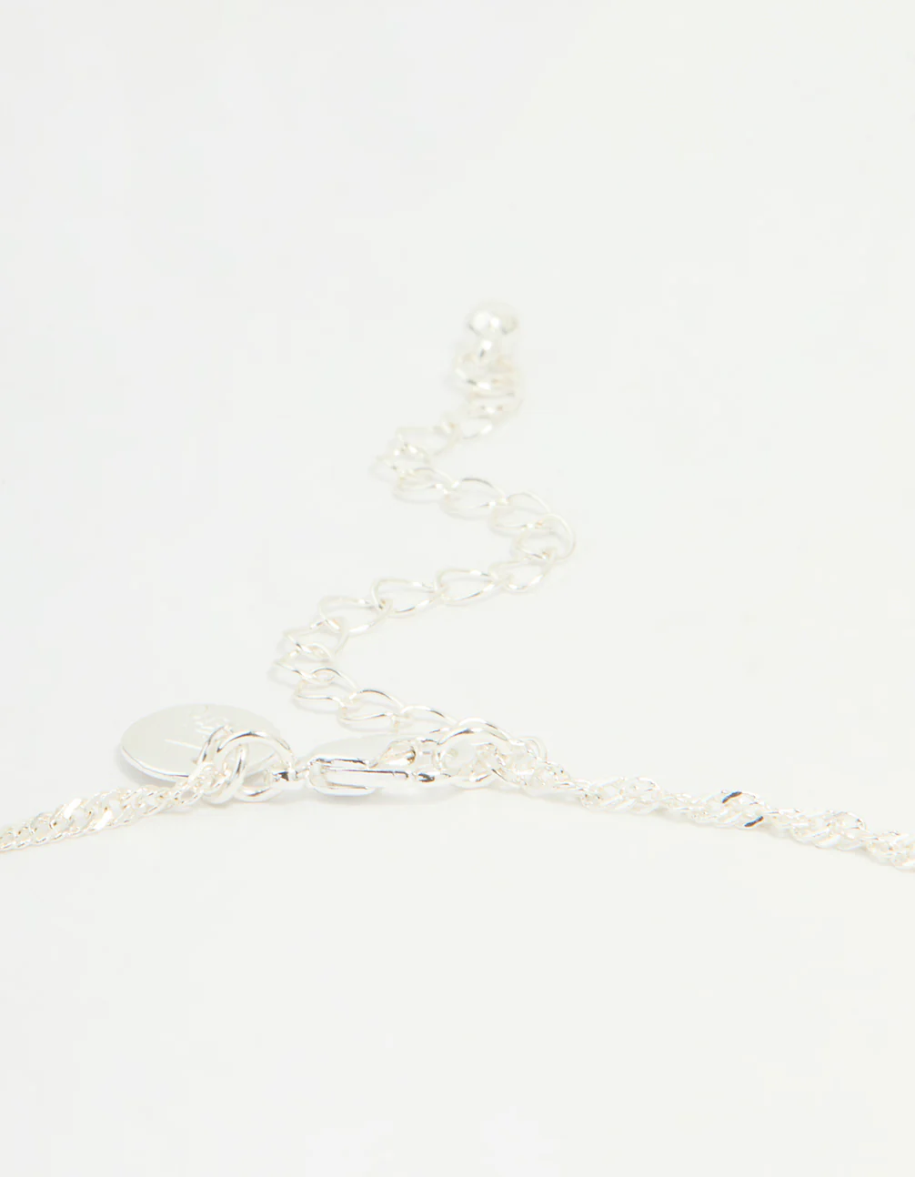 Silver Plated Letter A Heart Locket Necklace - Image 3