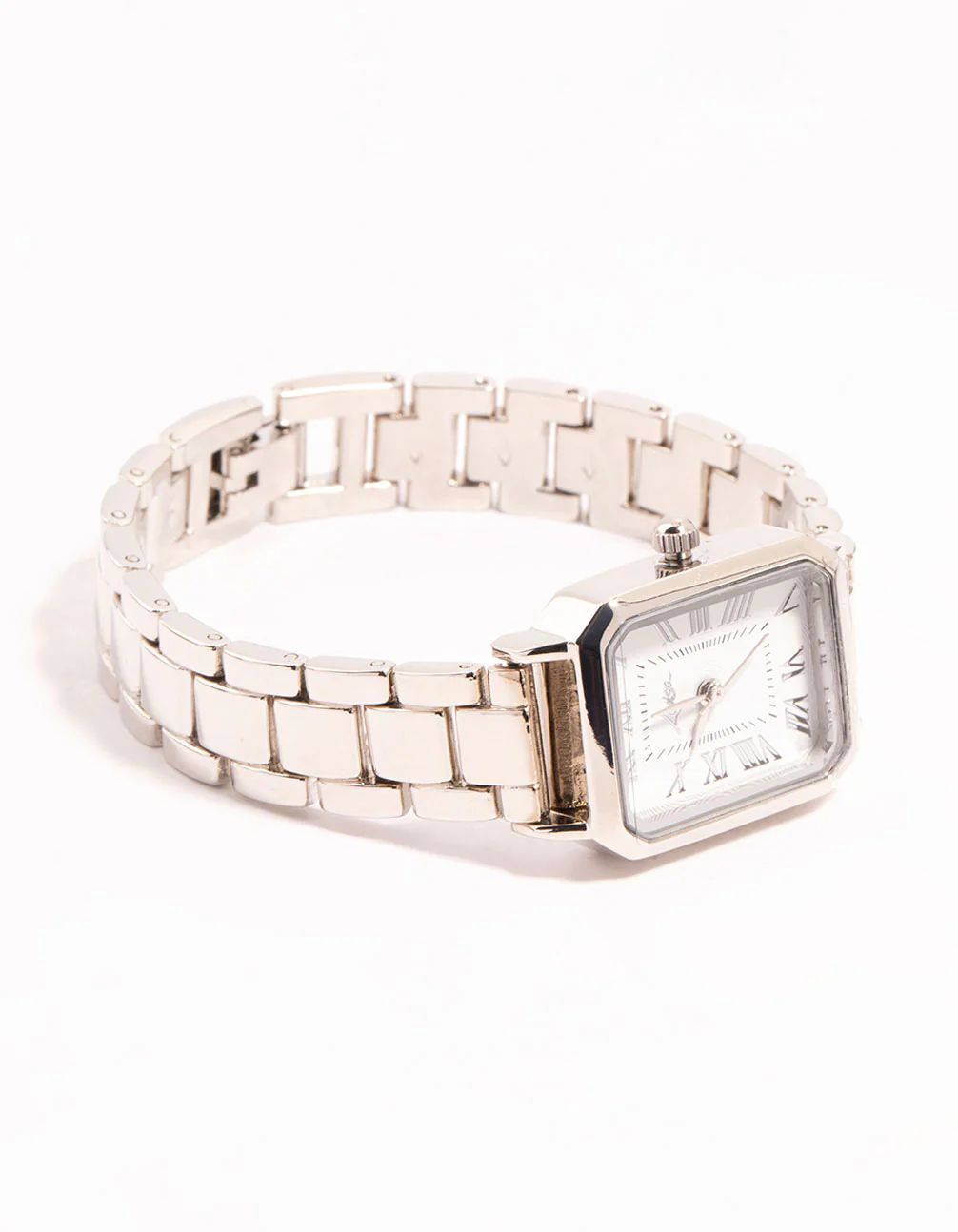 Silver Rectangle Watch - Image 3