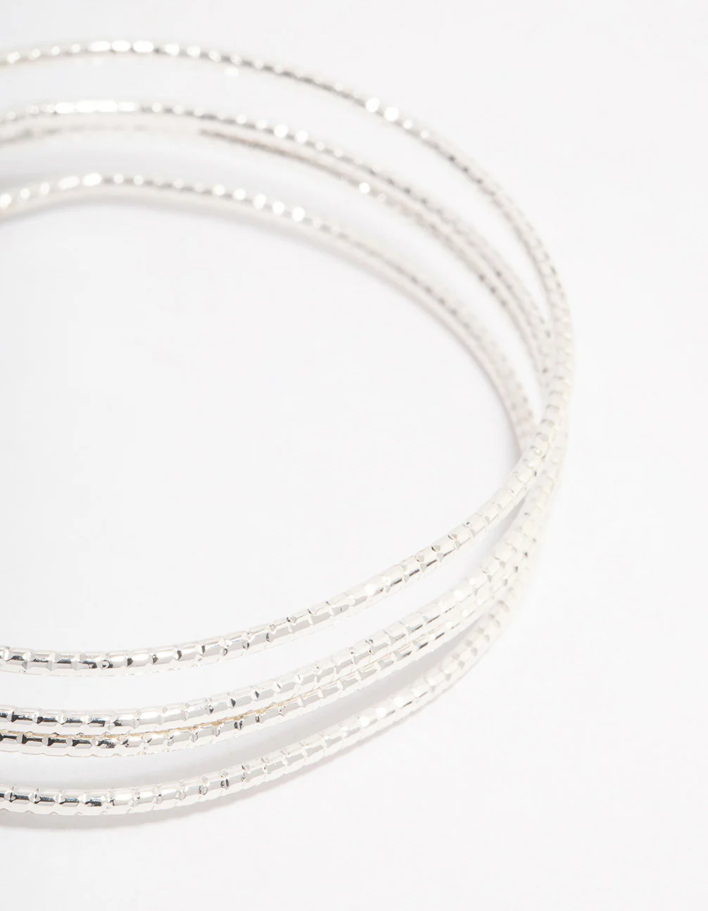 Silver Triple Open Wrist Cuff - Image 2