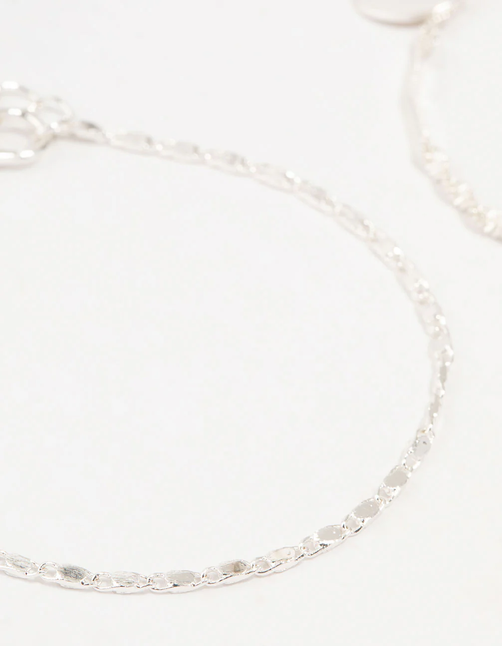 Silver Twist Tab Bracelets 2-Pack - Image 2