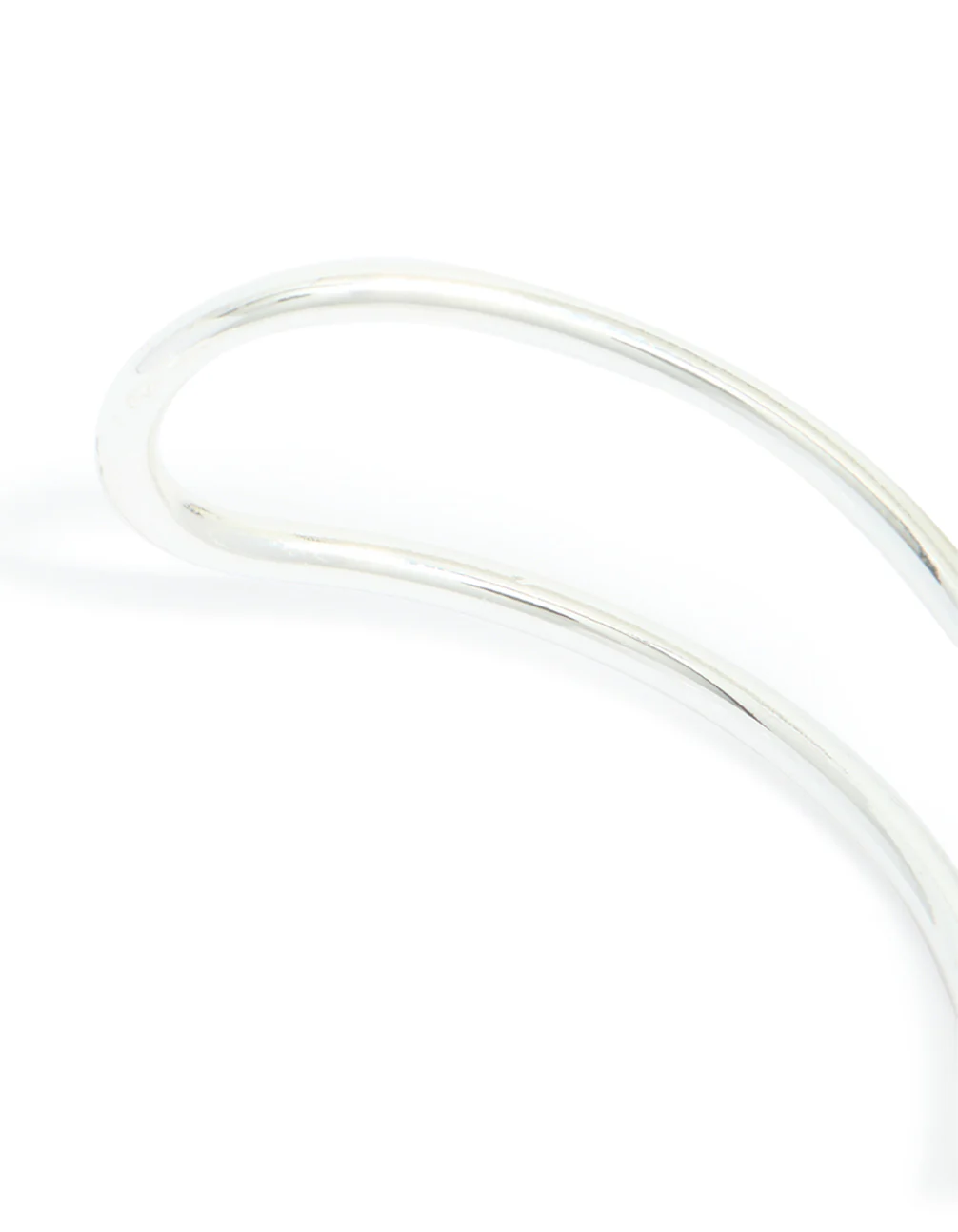 Silver Twisted Wrist Cuff - Image 3