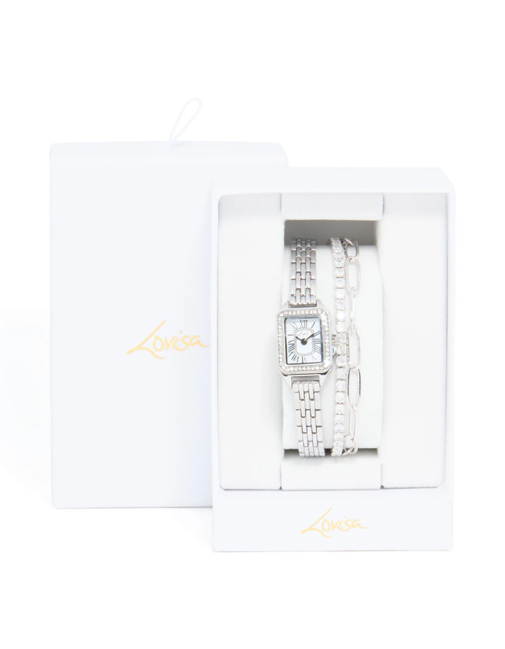Silver Vintage Watch & Bracelet Pack - Image 5