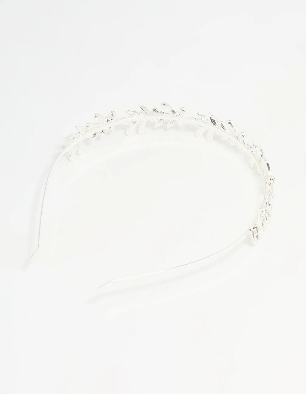 Silver Winding Leaves Headband - Image 3