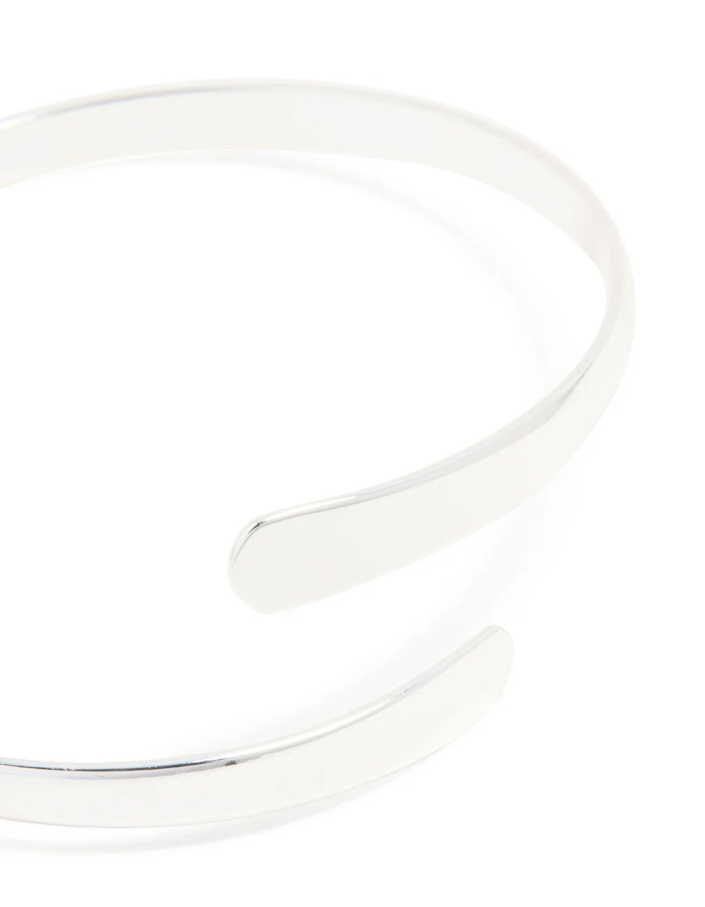 Silver Wrap Around Bangle - Image 2