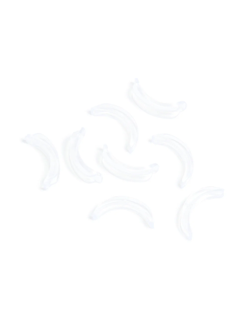 Slim Clear Ring Adjusters 8-Pack - Image 2