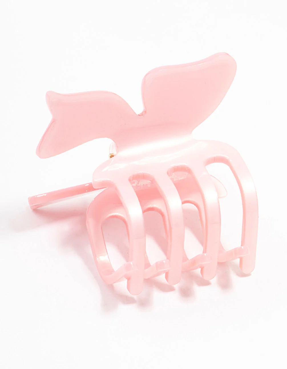 Small Acrylic Bow Claw Clip - Image 2