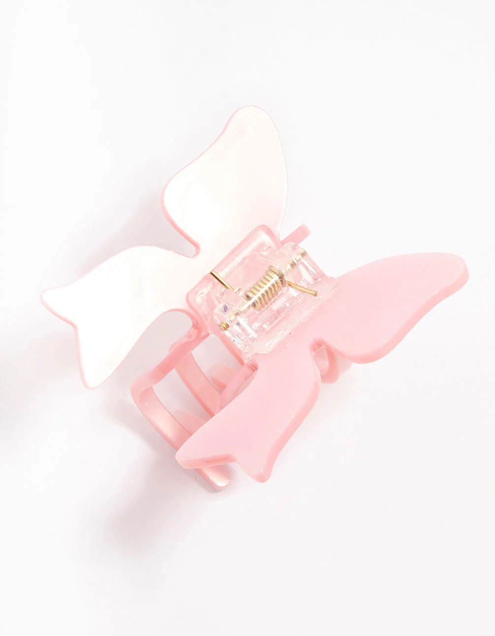 Small Acrylic Bow Claw Clip - Image 3