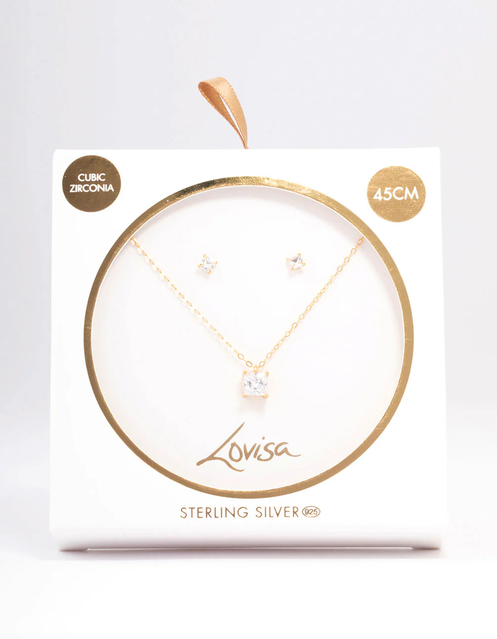 Gold Plated Sterling Silver Princess Jewellery Set - Image 2