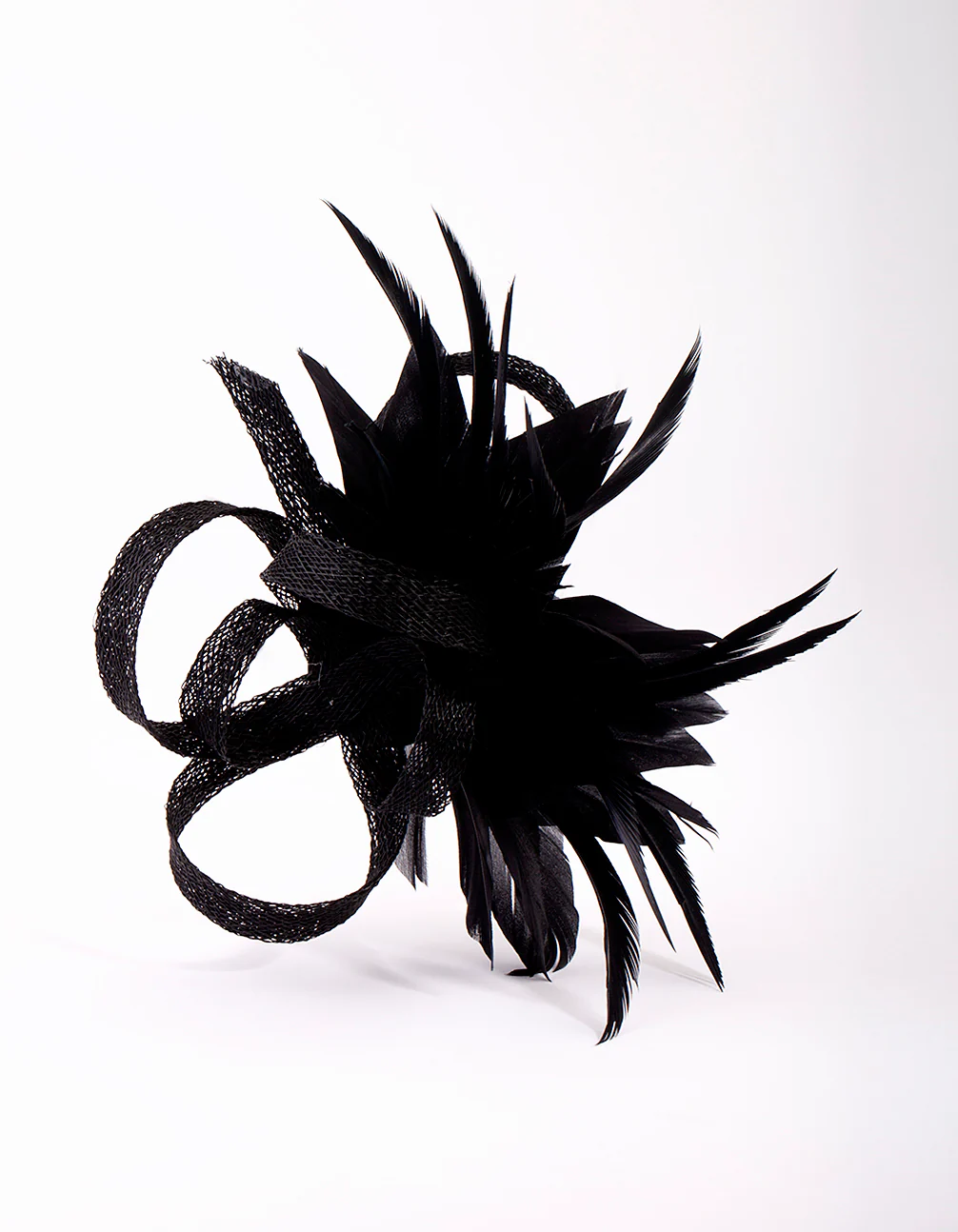 Black Feather Clip - Image 2