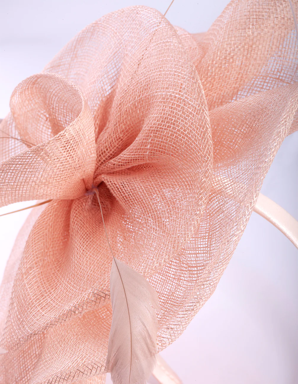 Pink Ruffle Saucer Headband - Image 3