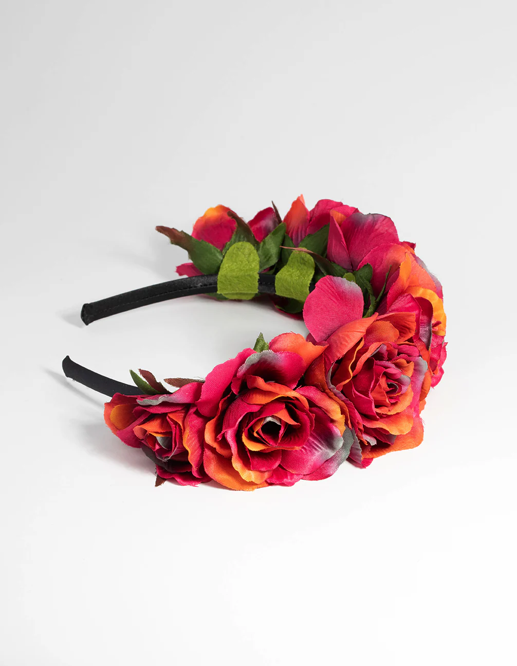 Red Rose Statement Headband - Image 2