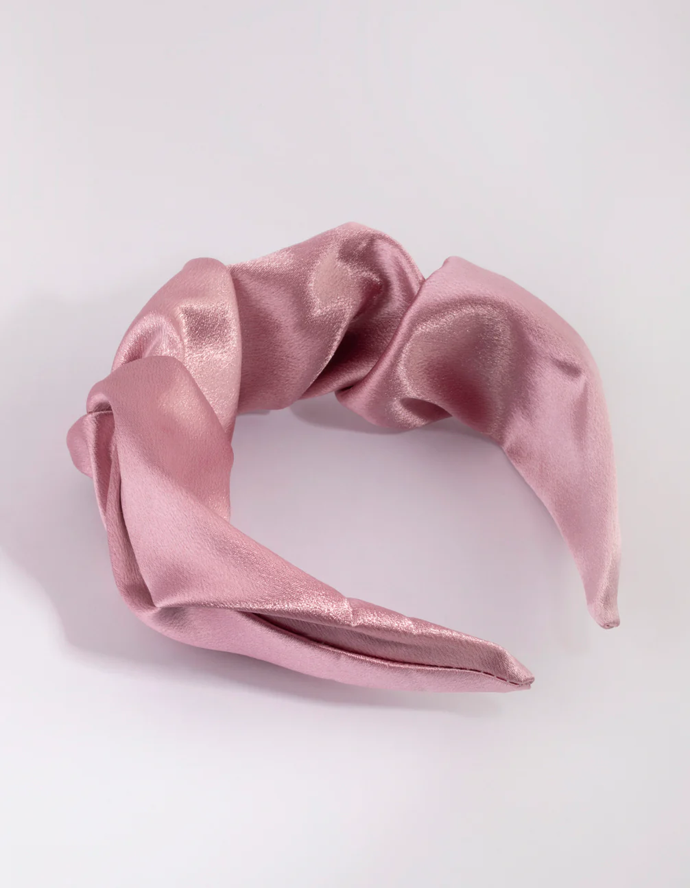 Pink Ruched Detail Alice Band - Image 3