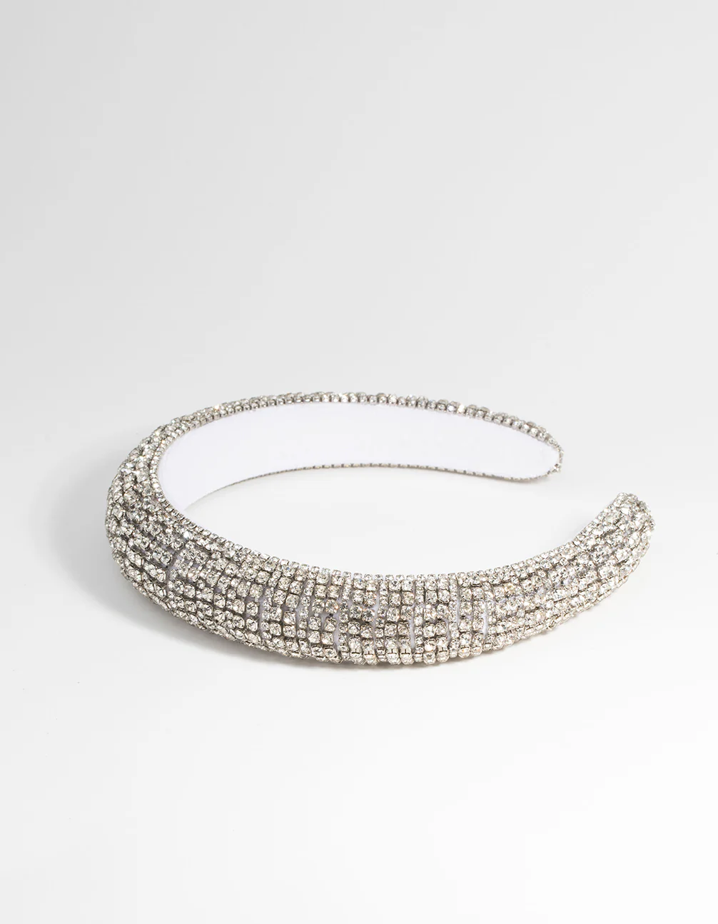 Diamante Padded Alice Band - Image 3