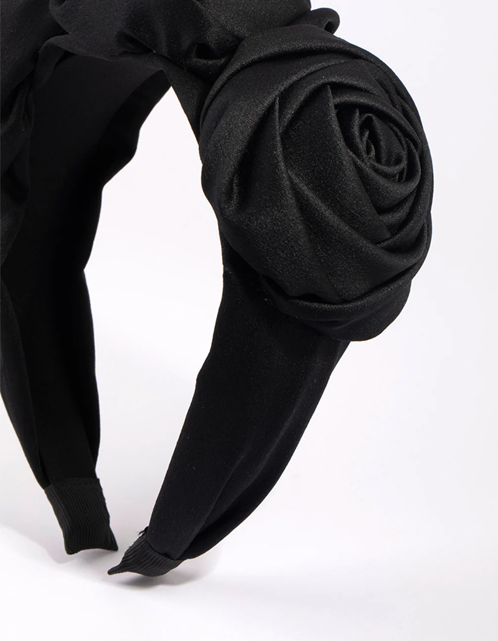 Black Rosette Alice Band - Image 2