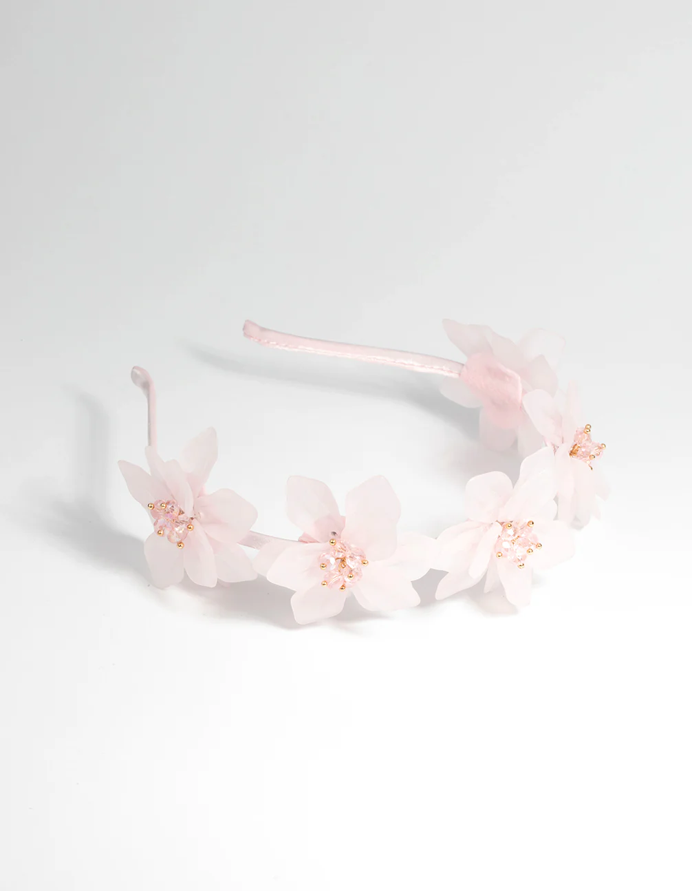 Frosted Flower Acrylic Alice Band - Image 3