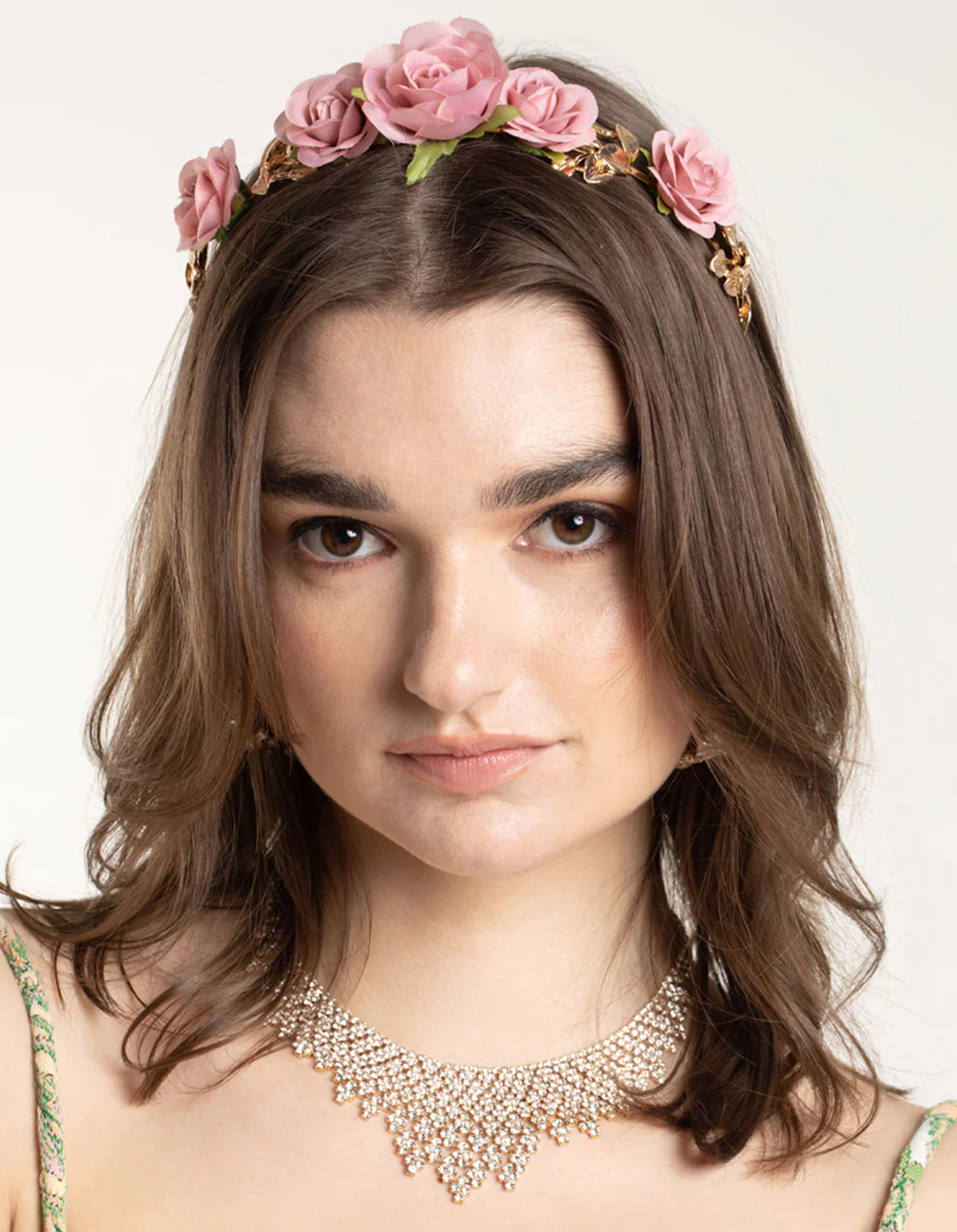 Pink Rose Headband - Image 3