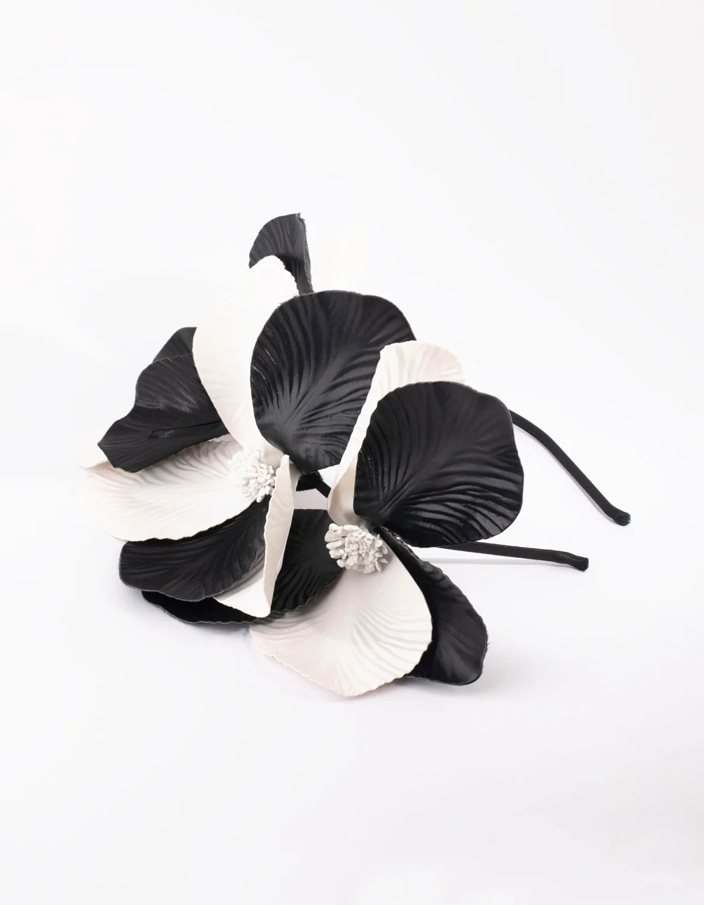 Petal PU Leather Alice Band - Image 3