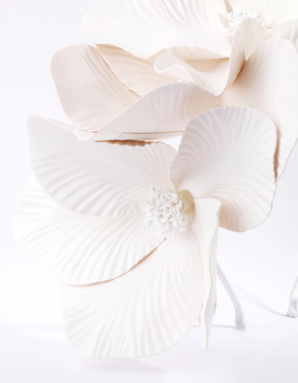 White Petal Headband - Image 2