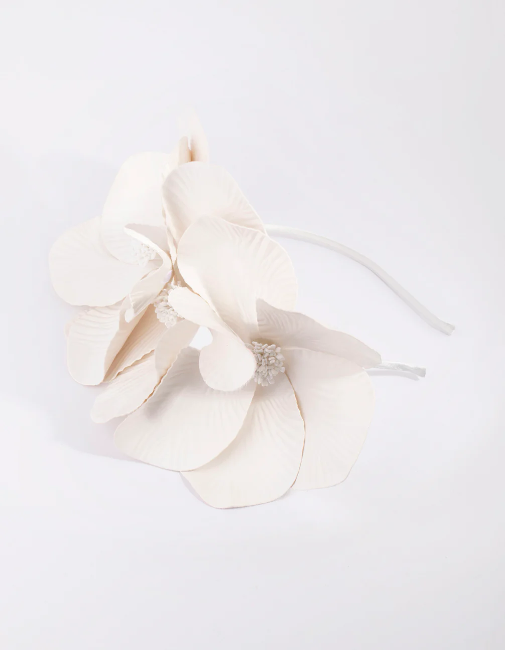 White Petal Headband - Image 3