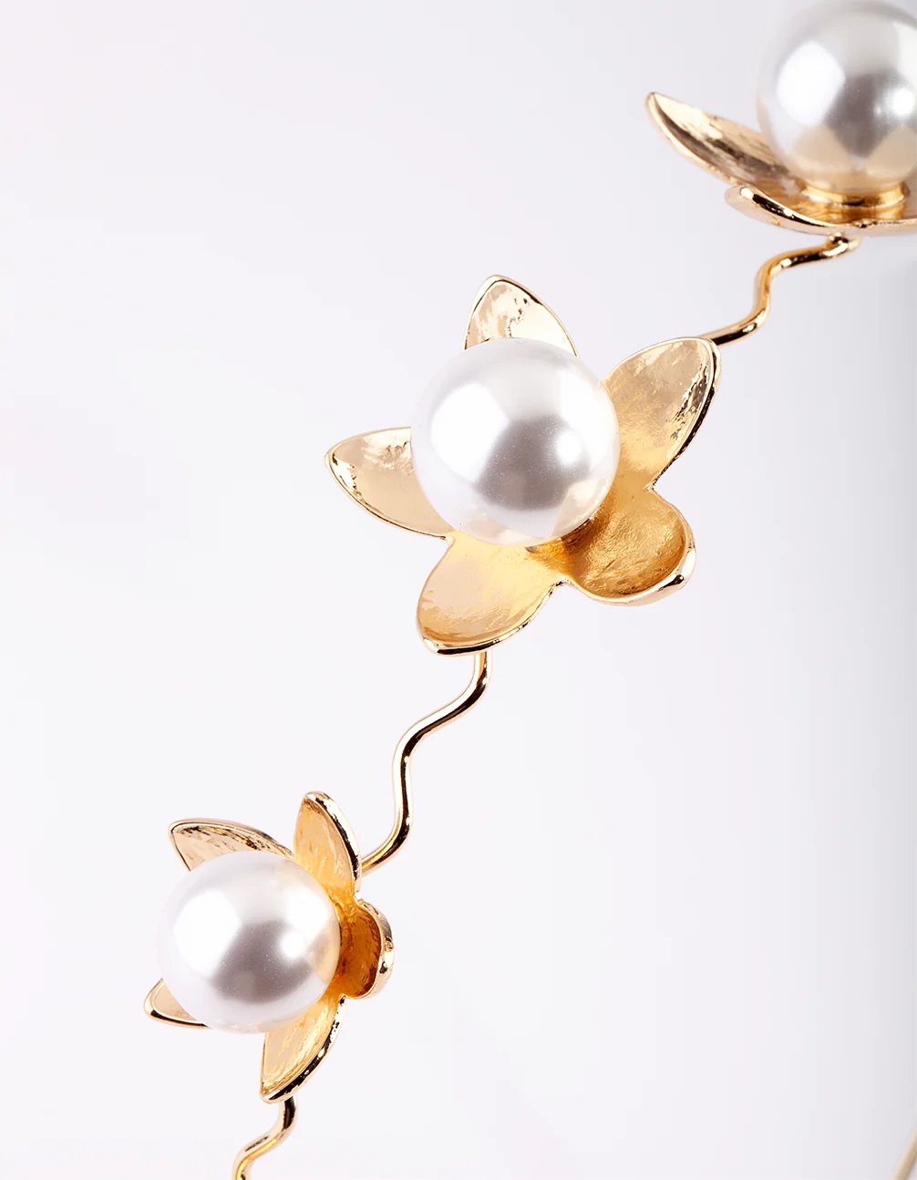 Gold Pearl Headband - Image 3