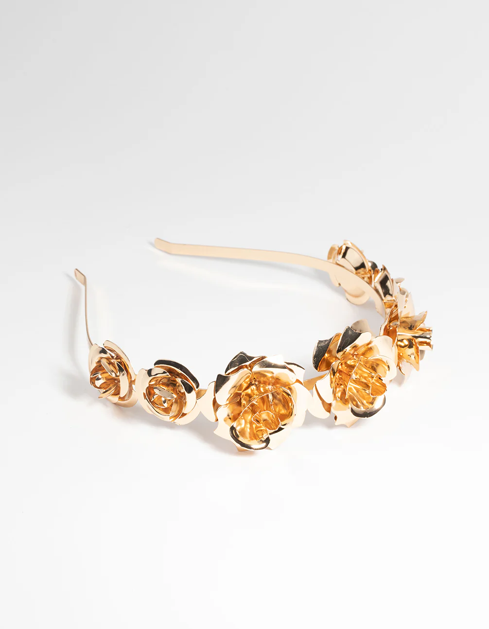 Gold Flower Alice Band - Image 3