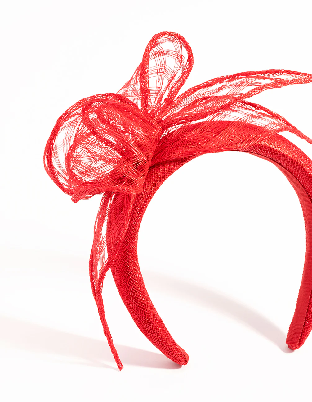 Red Flower Padded Alice Band - Image 2
