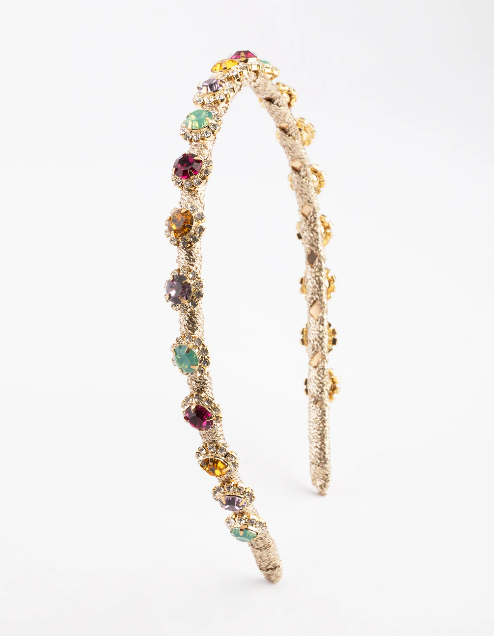 Mixed Stone Diamante Headband - Image 2