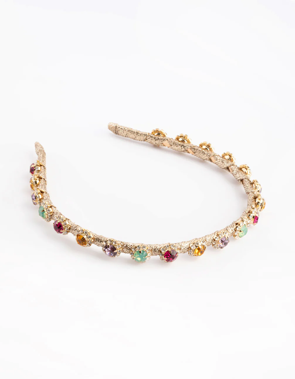 Mixed Stone Diamante Headband - Image 3