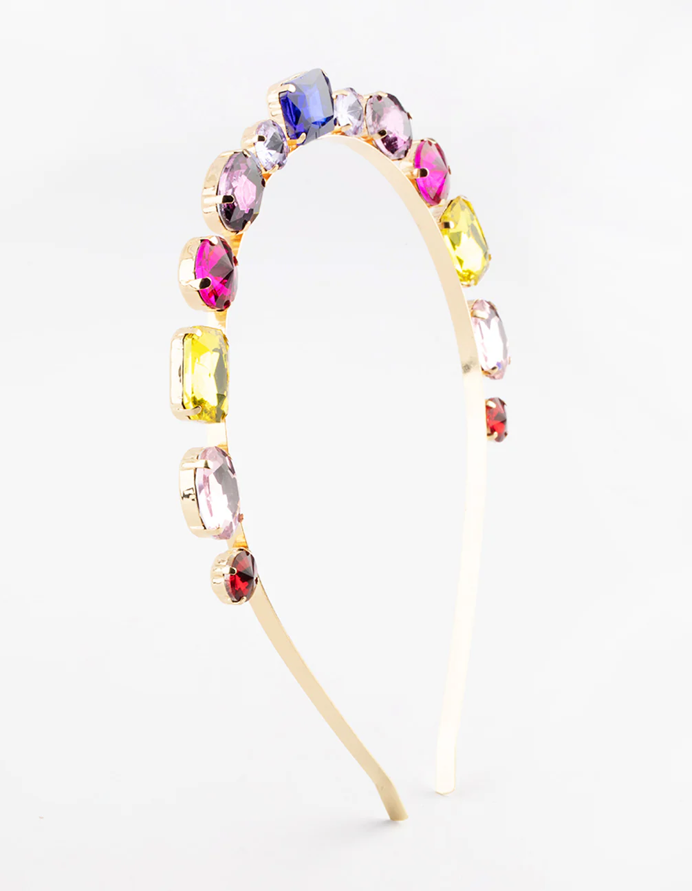 Embellished Multi Faceted Stone Headband - Image 3